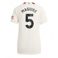 Fotballdrakt Dame Manchester United Harry Maguire #5 Tredjedrakt 2023-24 Kortermet